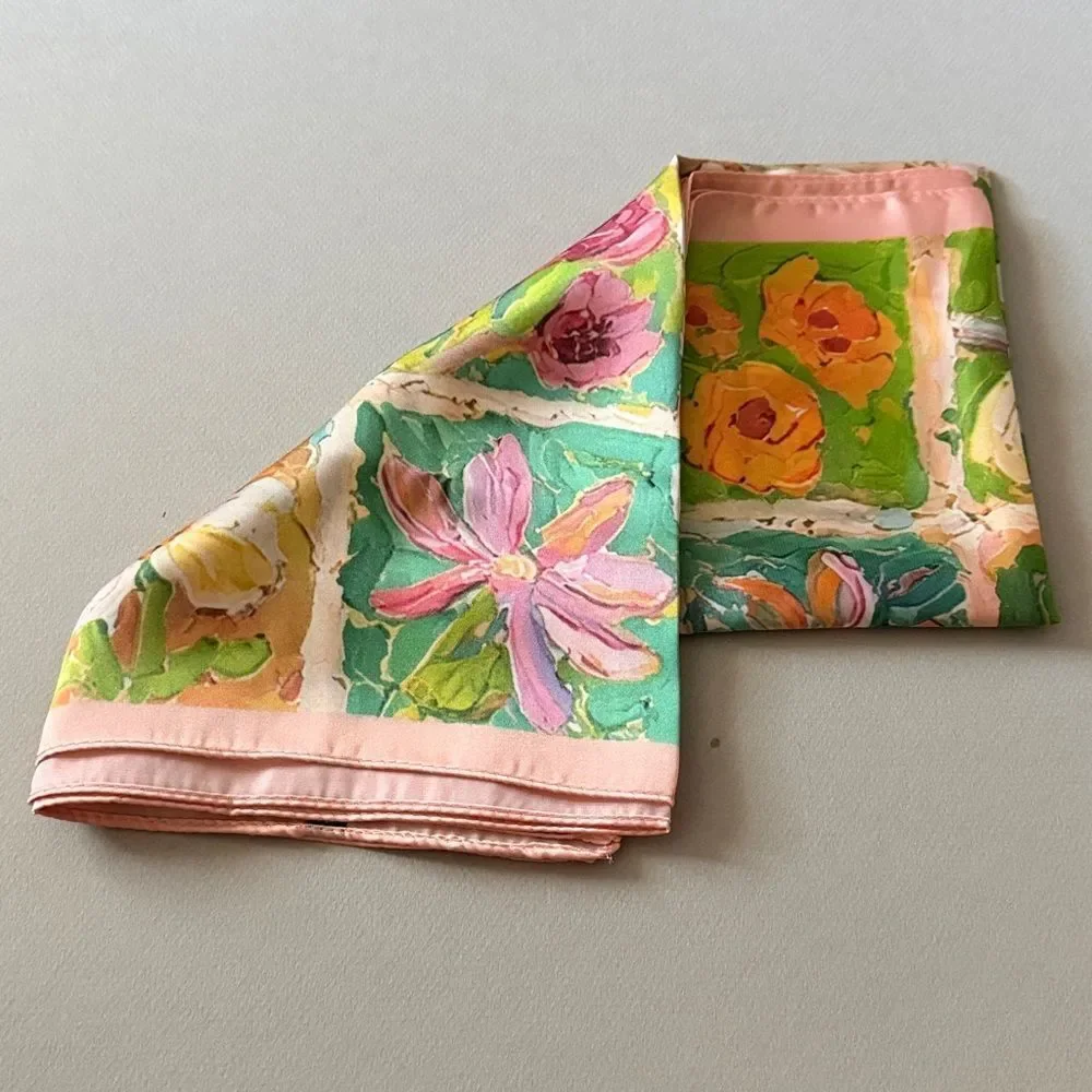 Anthropologie green multicolor